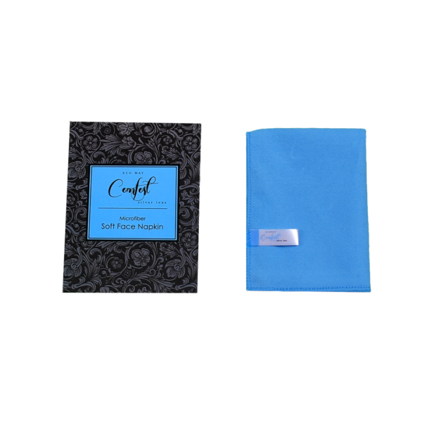 منديل ناعم للوجه أزرق Soft face napkin blue