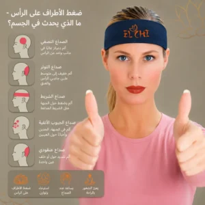 Alternative view of رباط العلاج بالوخز للرأس